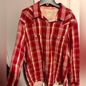 Lucky Brand - Red Button Down / Flannel